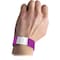 C-Line Products DuPont Tyvek Security Wristbands, Purple, PK200 89109 - alternate 1